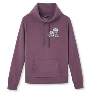 George Women's Fleece Cowl Neck Sweater